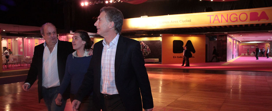 Macri visitó el Festival de Tango