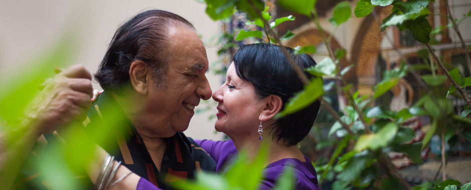 Gloria y Eduardo Arquimbau, pareja emblemática de nuestro tango