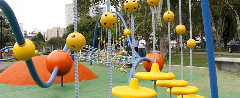 El Parque Centenario, con juegos de última generación