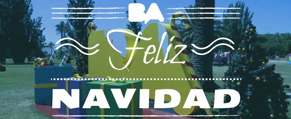 El Gobierno de la Ciudad te desea una feliz Navidad