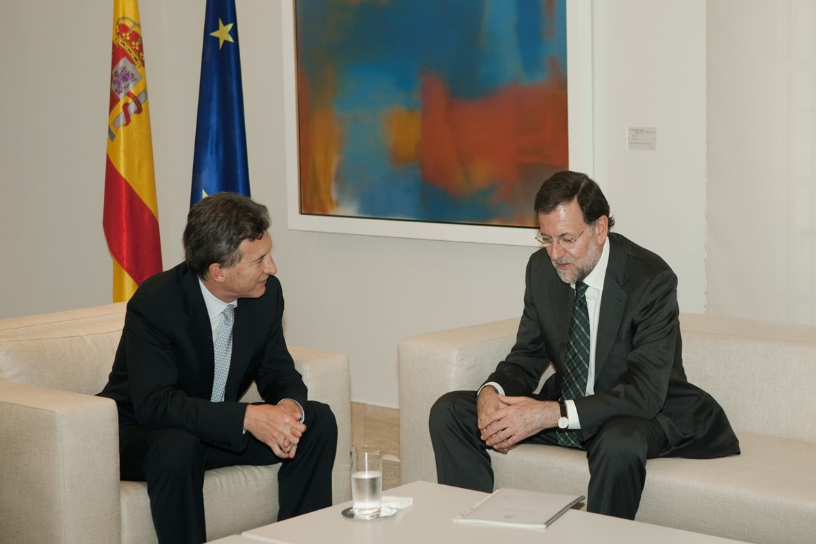 Macri se reunió con Mariano Rajoy  