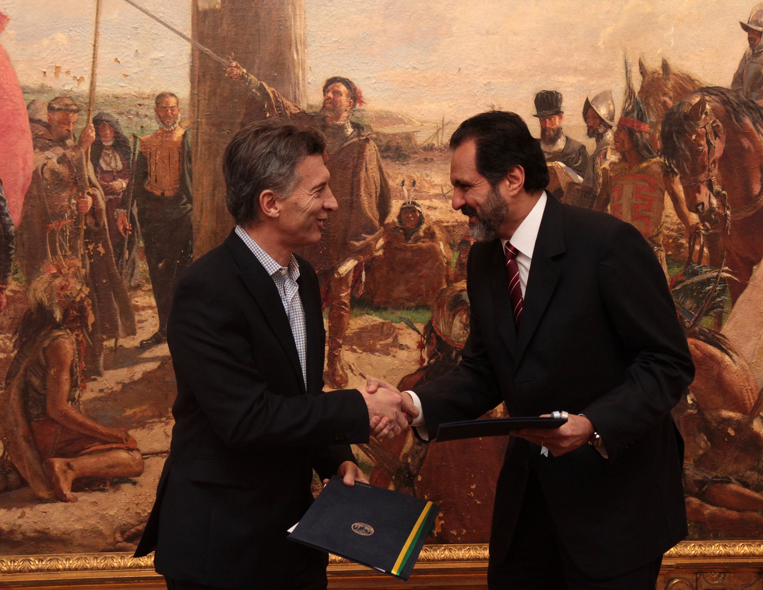 Macri firmó un convenio de reciprocidad con el Gobernador de Brasilia