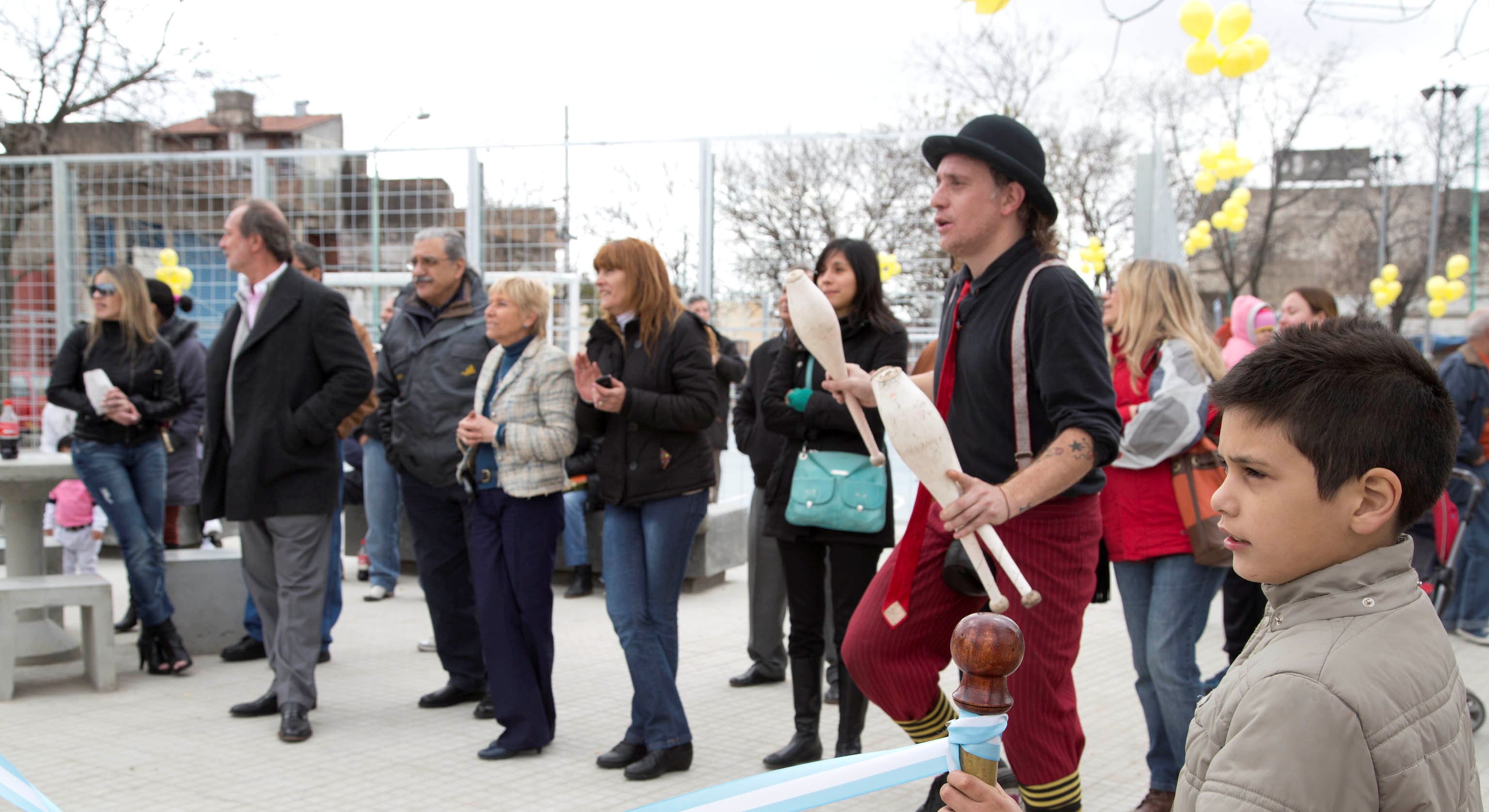 Inauguración Espacio Verde Valparaíso, Veracruz y Maracaibo