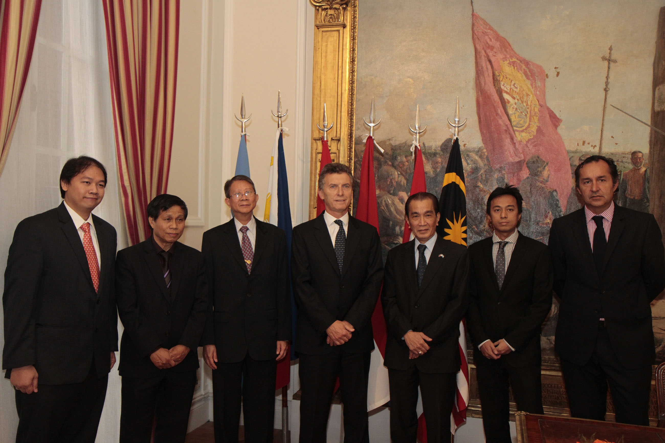 Macri recibió a representantes de la Asociación de Naciones del Sudeste Asiático