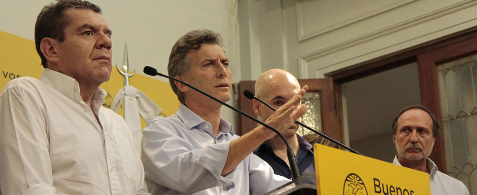 Macri: no cederemos ante los violentos