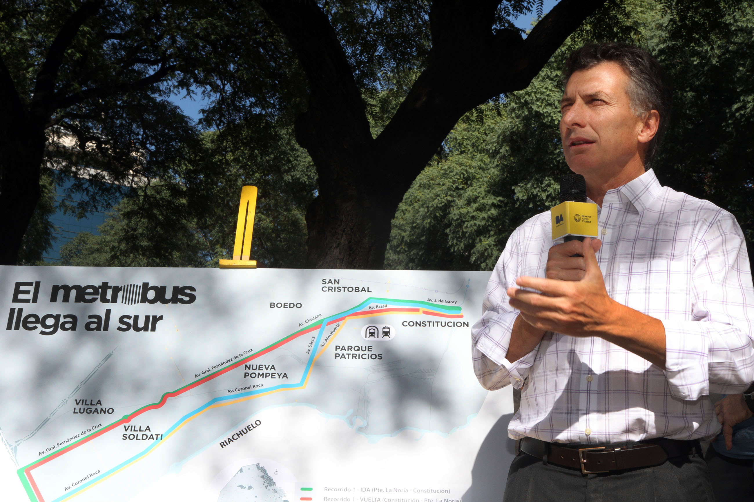 Metrobús para la Zona Sur