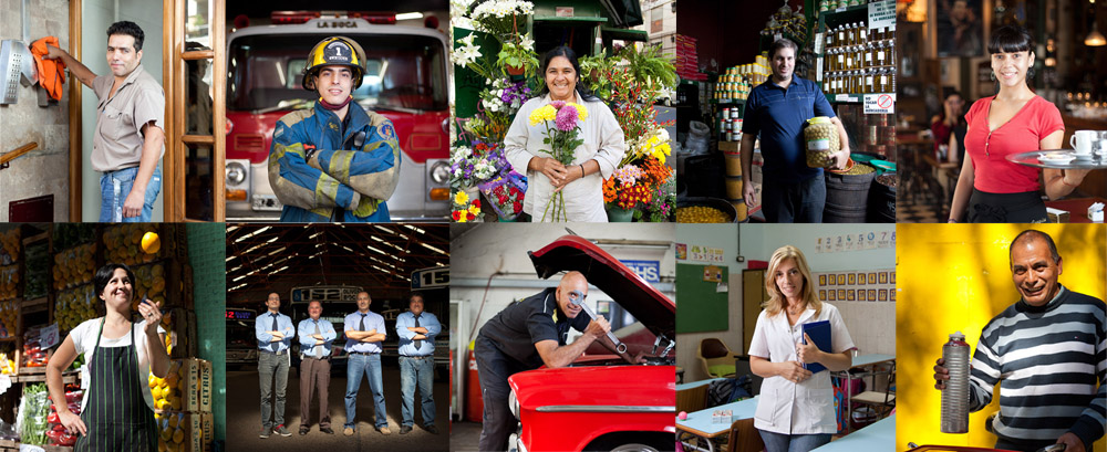 Homenaje a los trabajadores en su día