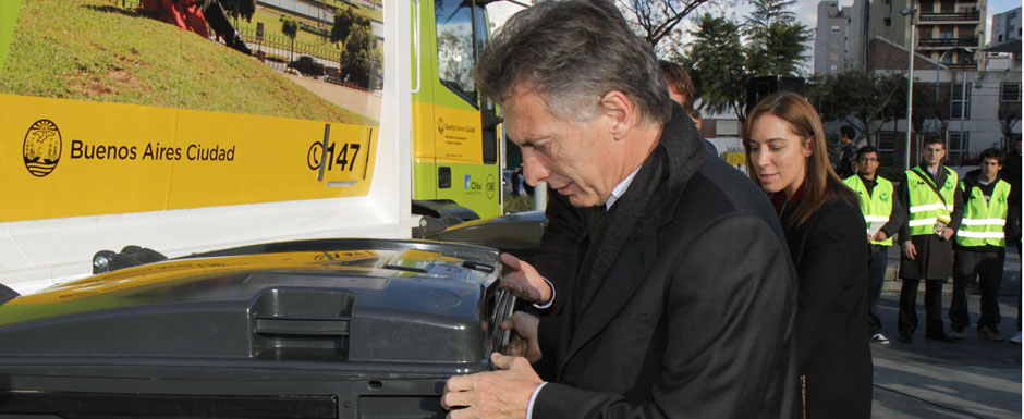 Contenerización del barrio de Balvanera 