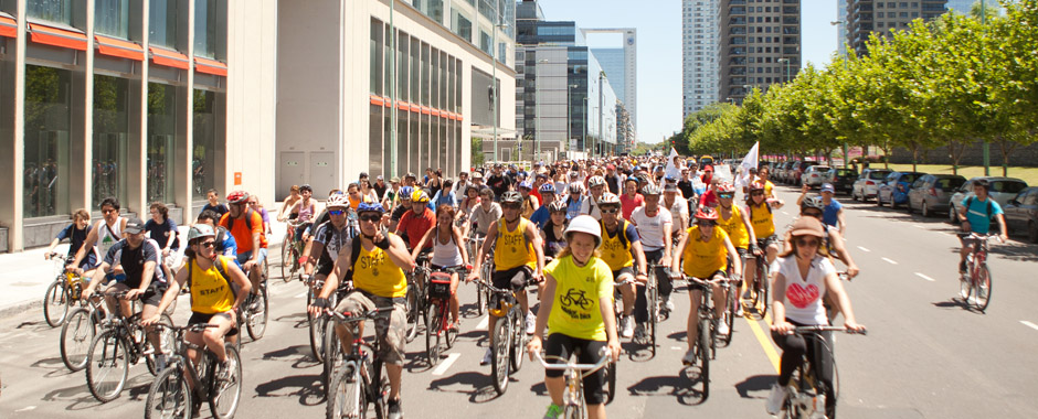 Bicicleteada en Costanera Sur
