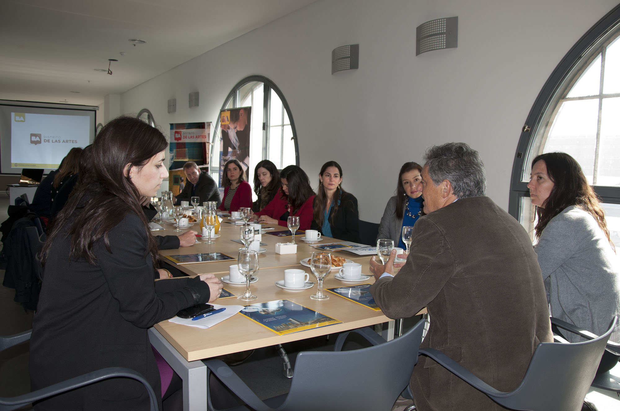 El Distrito de las Artes se presentó ante Embajadas