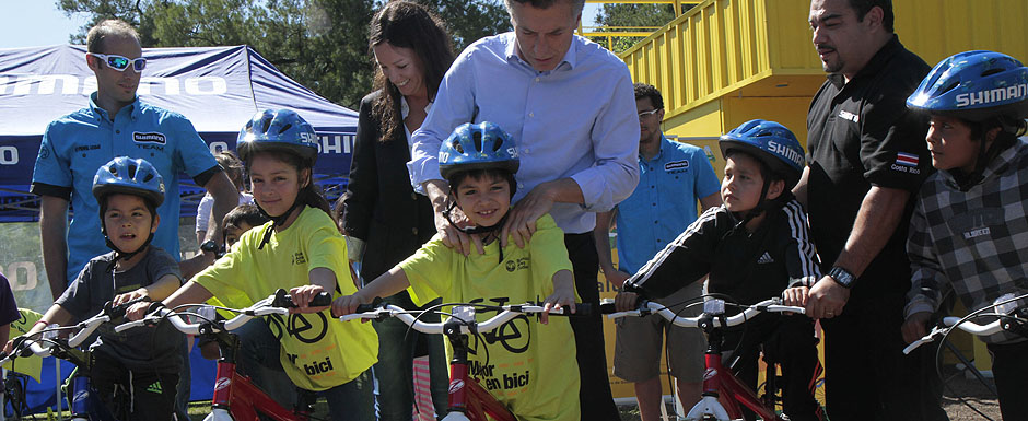 Lanzamos un programa para que los chicos aprendan a andar en bici