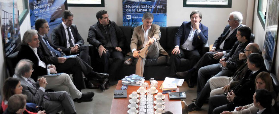 El consorcio de empresas del DT se reunió con Cabrera