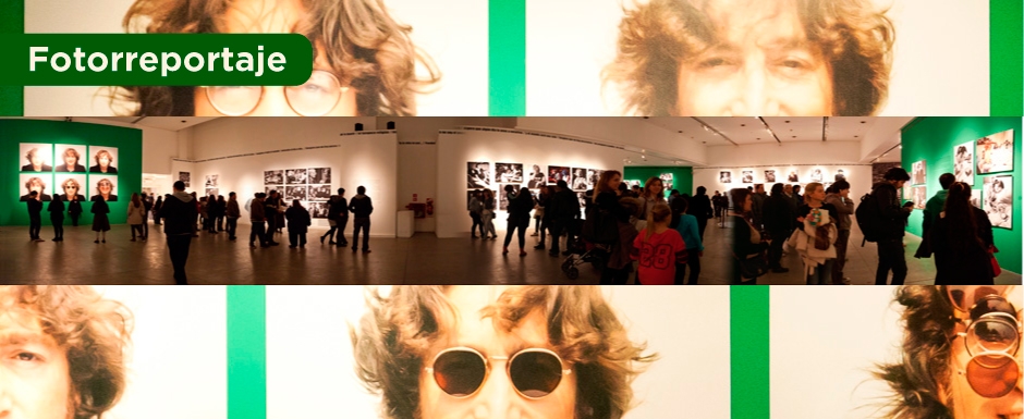 Alrededor de 500 mil personas vieron la muestra sobre John Lennon