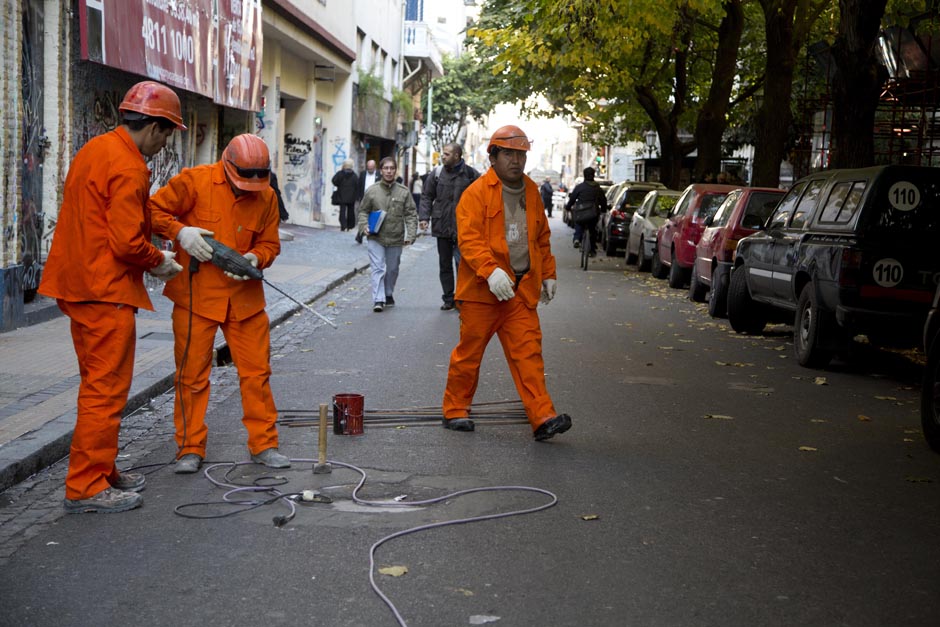 Puesta en valor de la esquina de Bolívar y Alsina