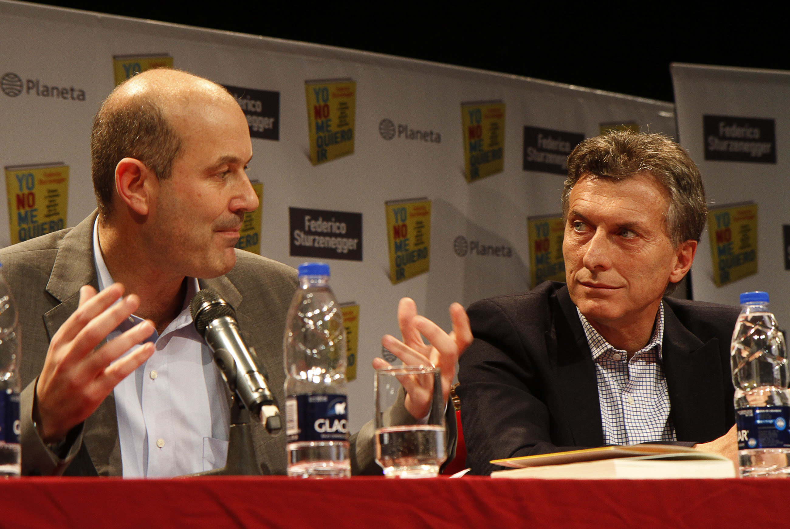 Macri participó de la presentación del libro de Federico Sturzenegger