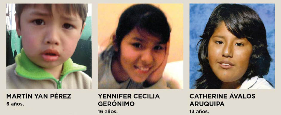 Ayudanos a encontrarlos