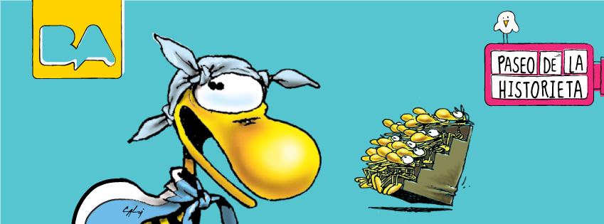 Clemente en el Paseo de la Historieta