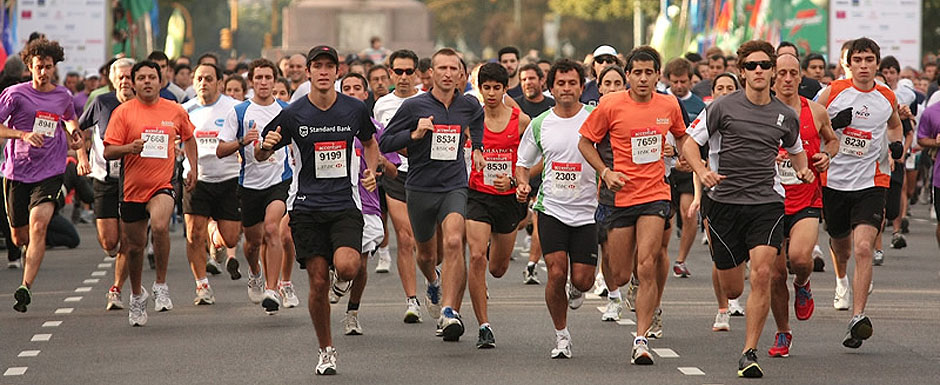 Maratón solidaria en el Rosedal