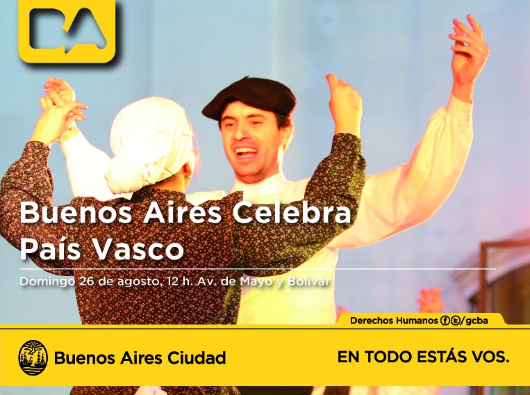La Ciudad agasajará este domingo a la comunidad vasca en la Argentina