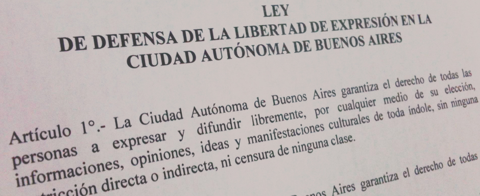 “No hay democracia sin libertad de expresión y no hay libertad de expresión sin libertad de prensa”