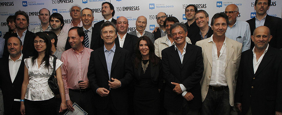 Macri encabezó los festejos por las 150 empresas del Distrito Tecnológico