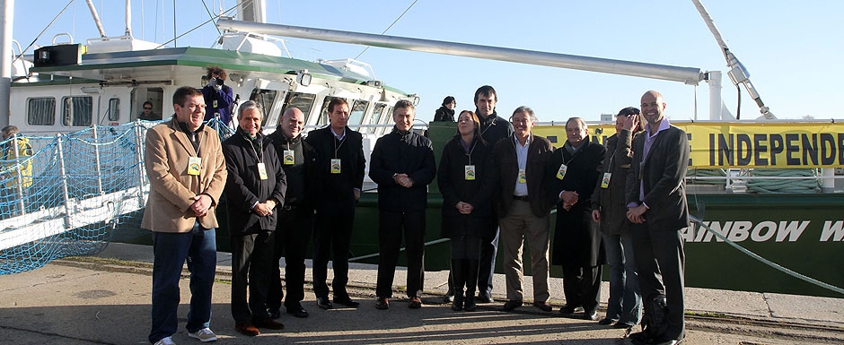 Visitamos el barco de Greenpeace en su 25º aniversario
