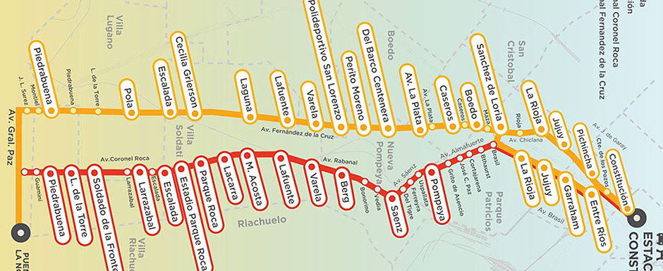 Metrobus del Sur: los nuevos recorridos de las líneas de colectivos