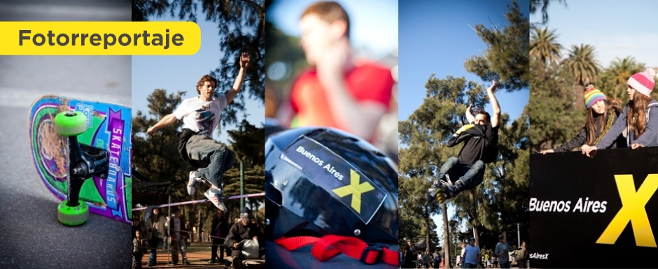 Deportes extremos en el Rosedal