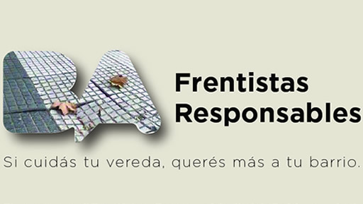 Si cuidas tu vereda, querés más a tu barrio