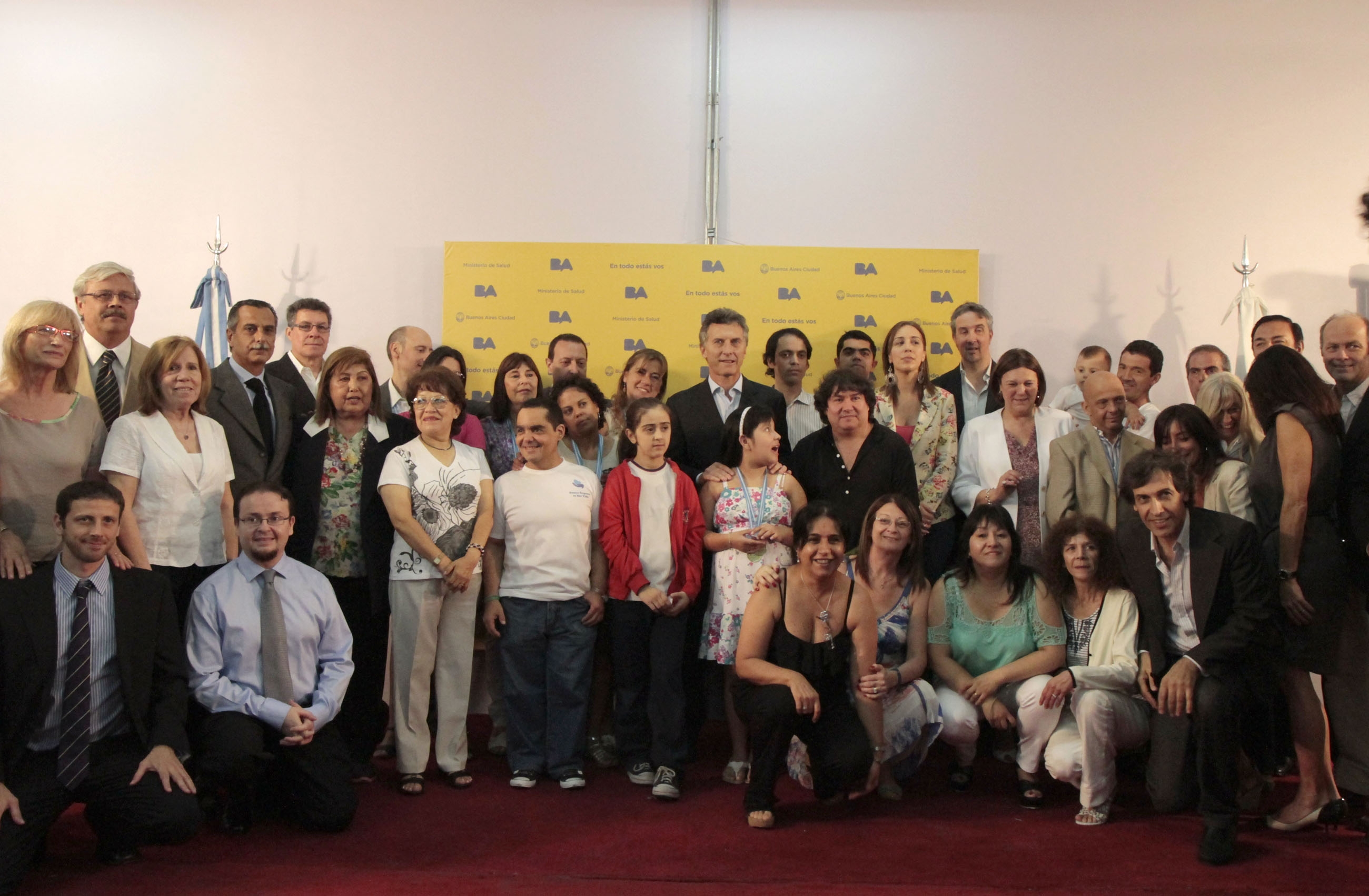 Macri destacó el valor de “apostar a la vida y ayudar al prójimo”  