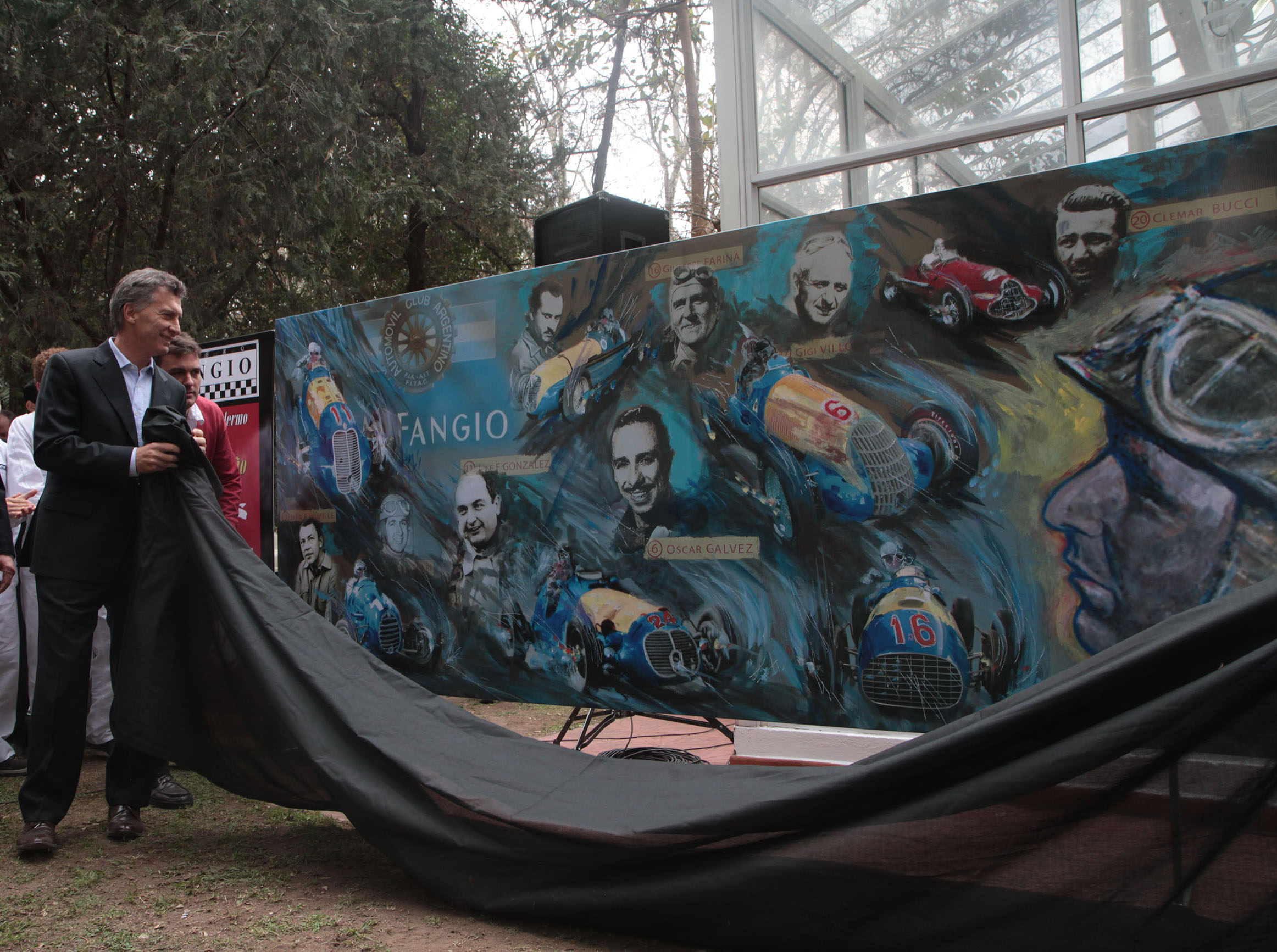 Macri presentó el Paseo Fangio en Palermo