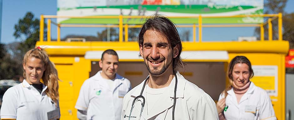 Estaciones saludables, unidades sanitarias de atención rápida