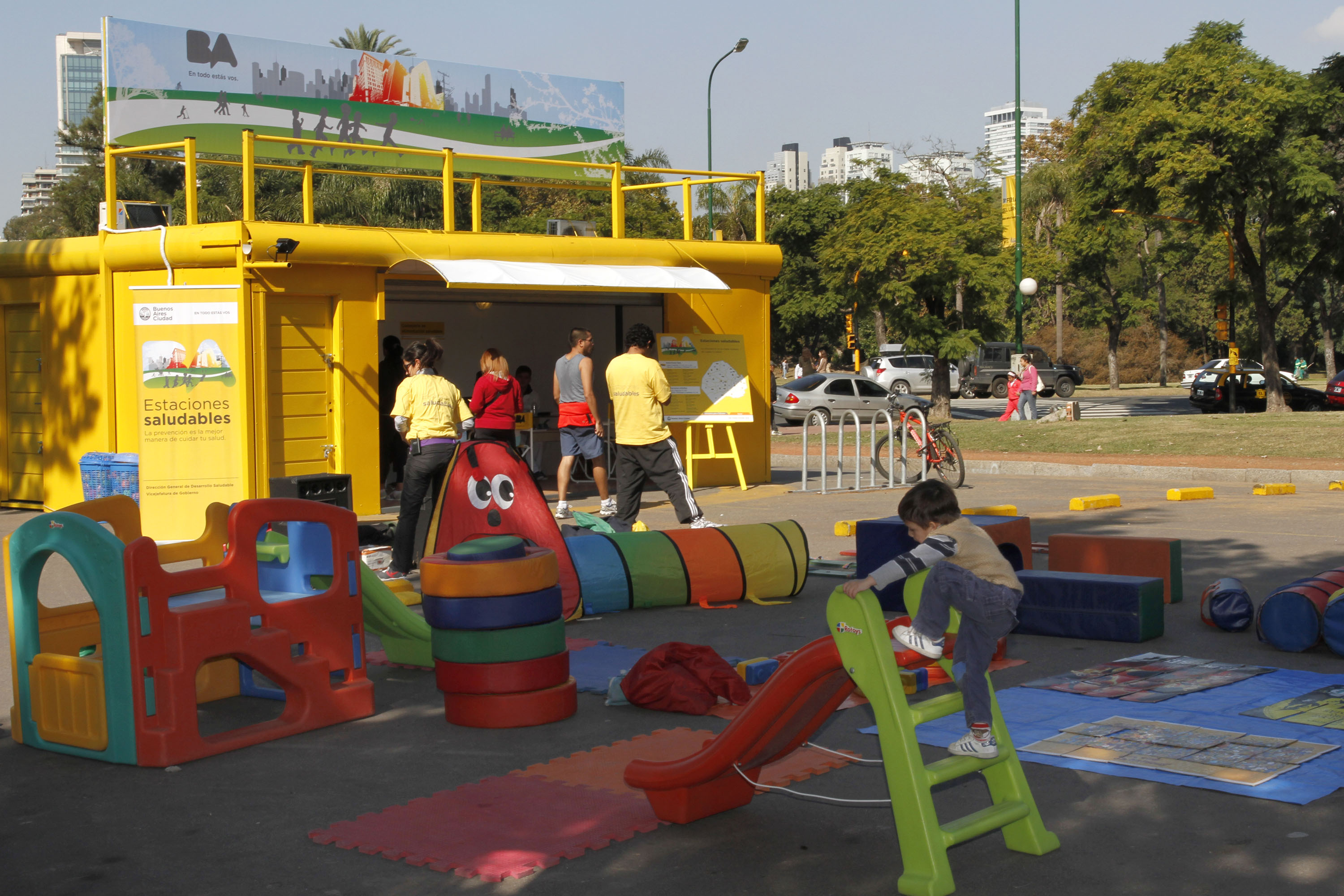 ¡A los juegos en movimiento!