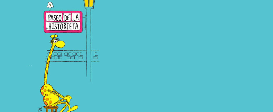 ¡La jirafa de Mordillo se suma al Paseo de la Historieta!
