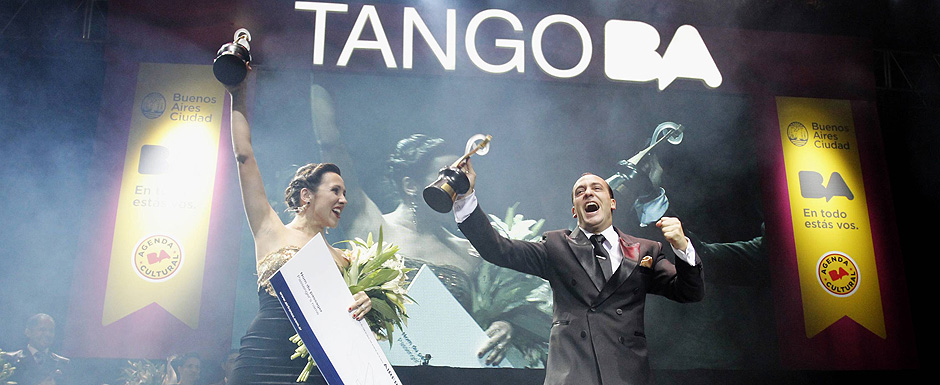 Una pareja porteña ganó la primera final del Mundial de Tango