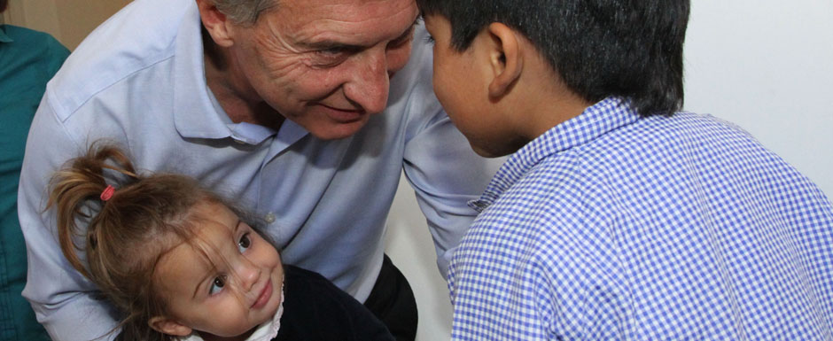 Macri inauguró el Centro de Primera Infancia número 40