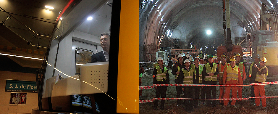 La extensión de la red de subterráneos	