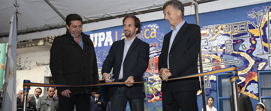 Macri asistió a la inauguración de un centro de cuidado infantil 