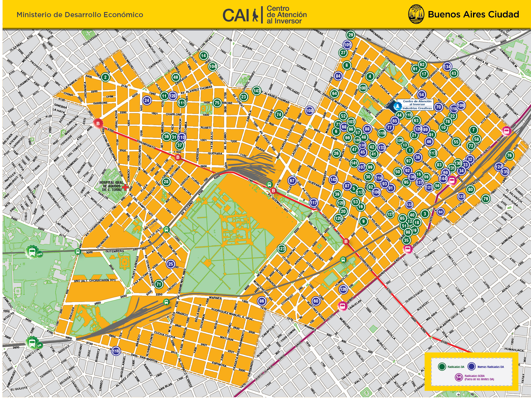 Close up to the Audiovisual District
