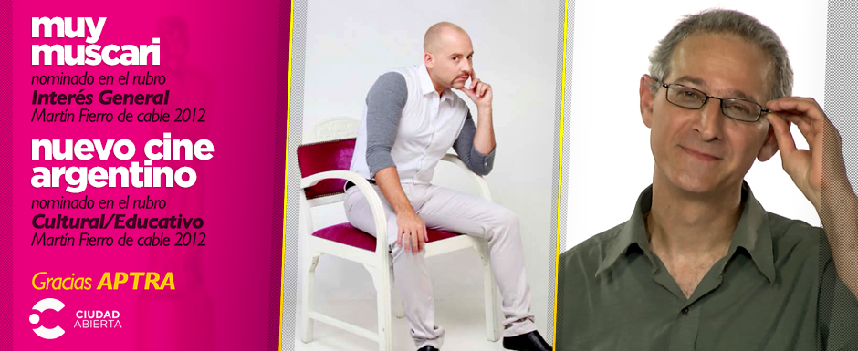 Dos programas de Ciudad Abierta fueron nominados al Martín Fierro de Cable