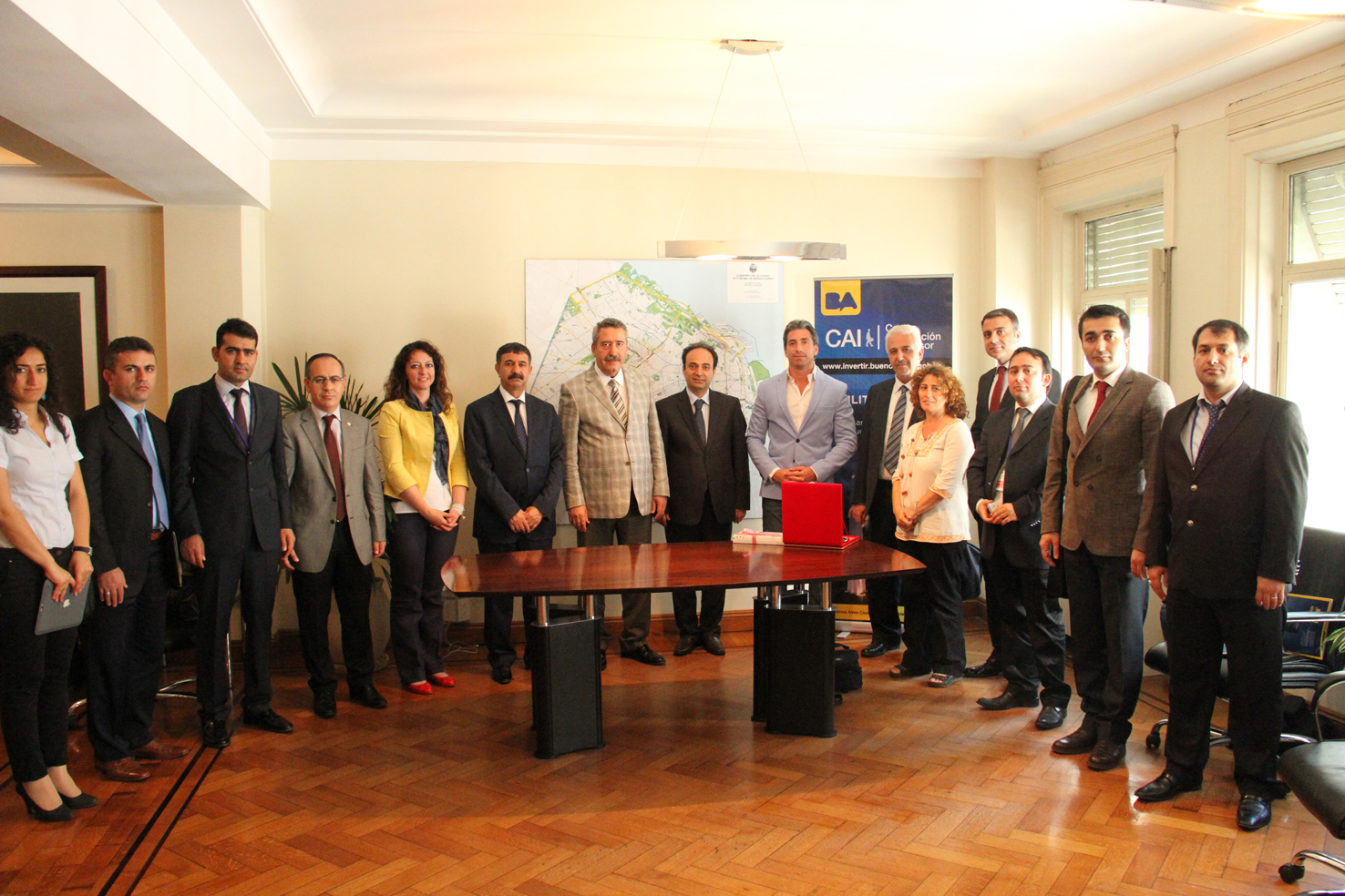 Delegación de Turquía visitó el Distrito Tecnológico y el Distrito Audiovisual