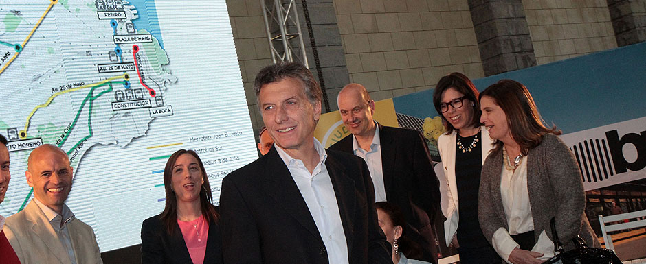 Macri anunció 4 nuevas líneas de Metrobus