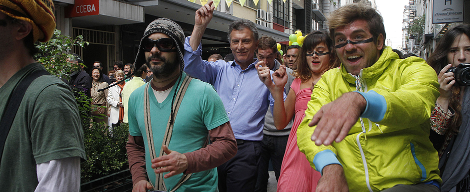 Macri presentó la remodelación de la peatonal Florida