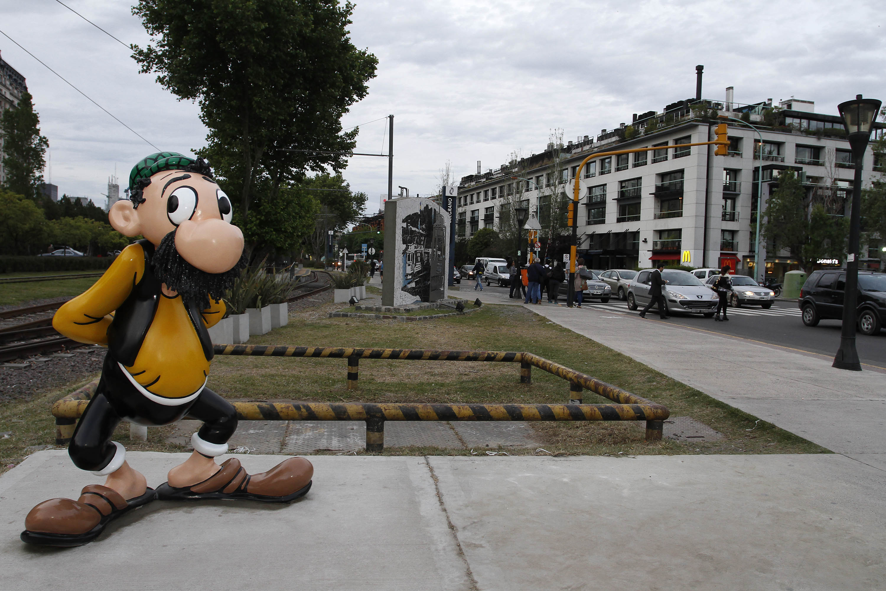 ¡Llegó Don Nicola al Paseo de la Historieta!