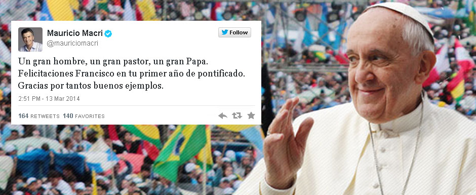 La Ciudad del Papa saluda a Francisco