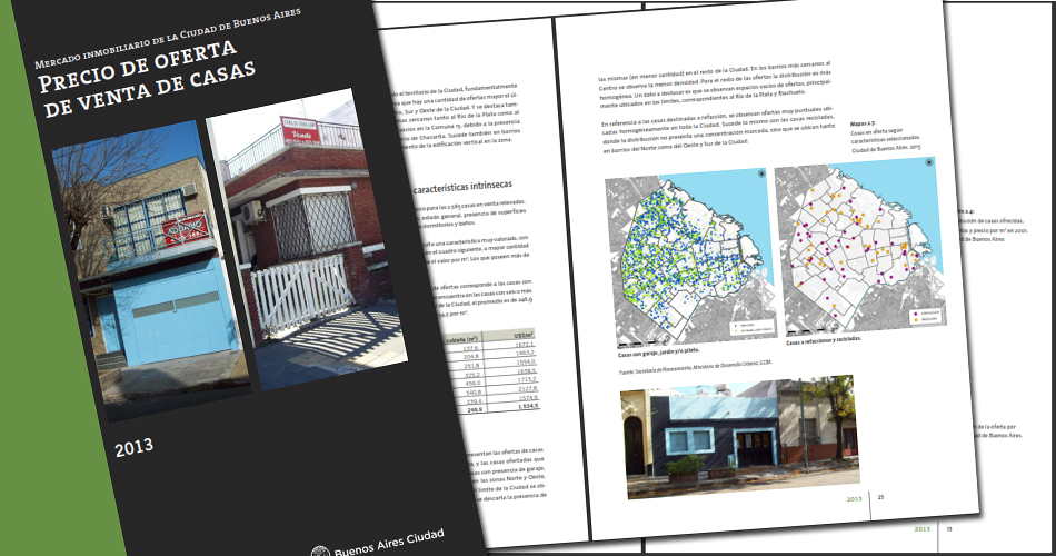 Oferta de Casas en la Ciudad de Buenos Aires – 2013 