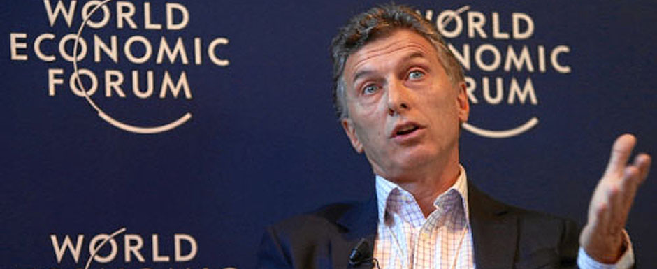 Macri lamentó que ni el Gobierno Nacional ni otros candidatos a presidente estén en el Foro de Davos