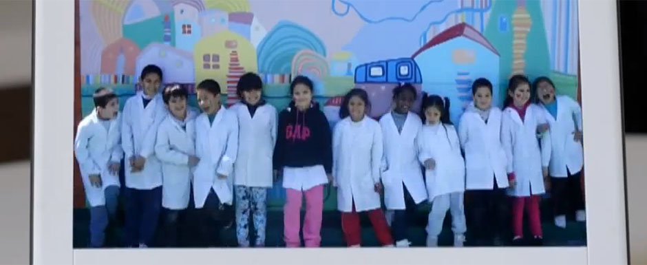 Los chicos fueron guionistas y directores de su propia obra digital   