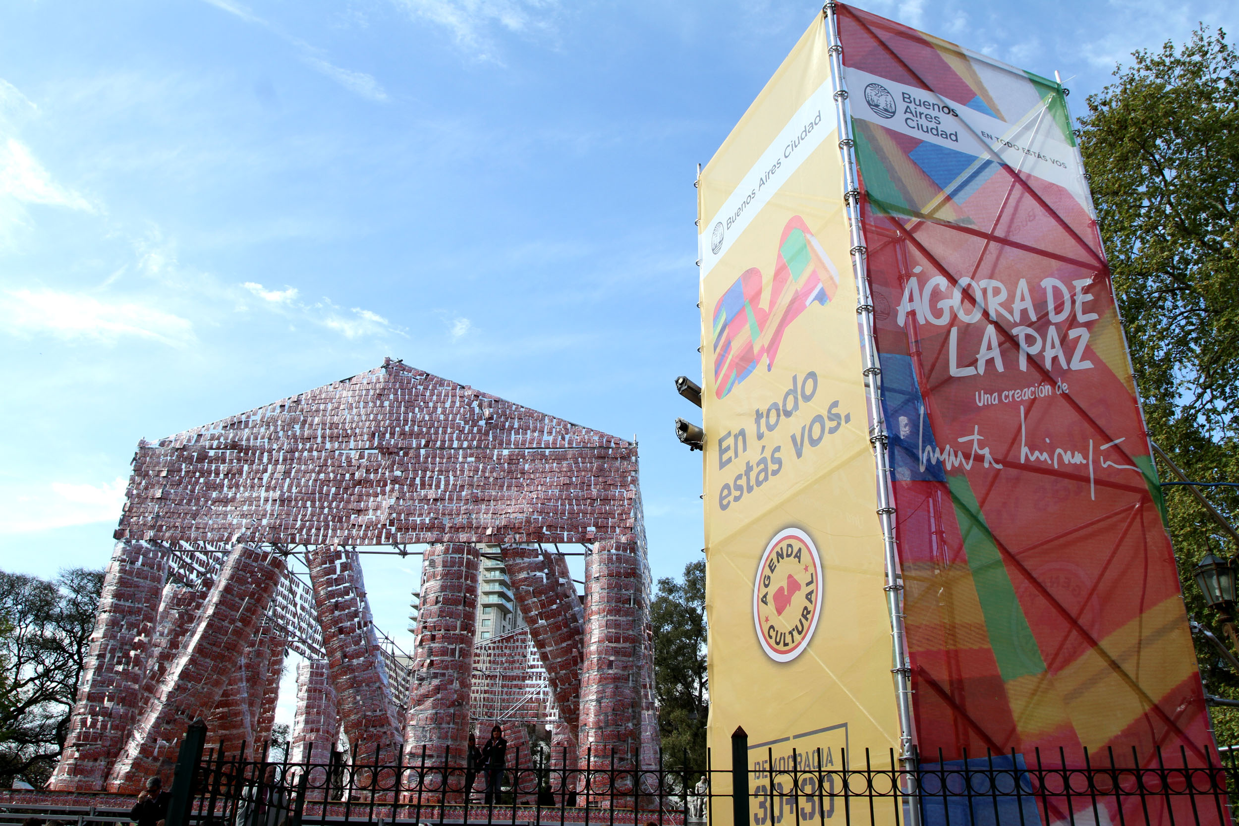 Realizamos intervenciones artísticas en la Ciudad