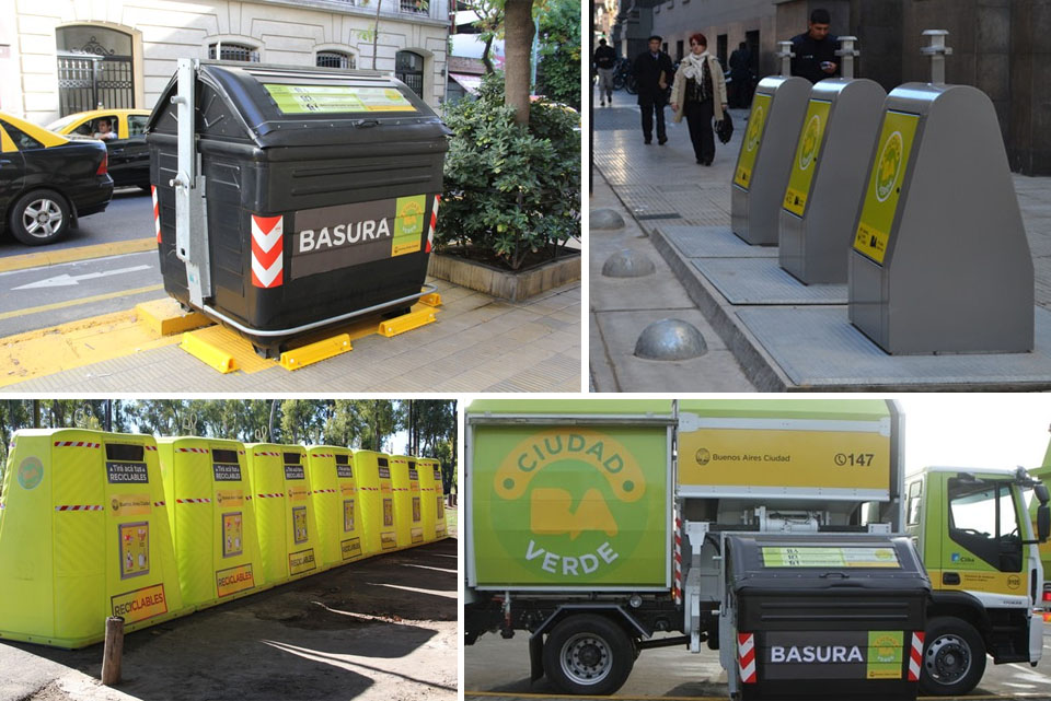 Los vecinos de Palermo ya separan la basura